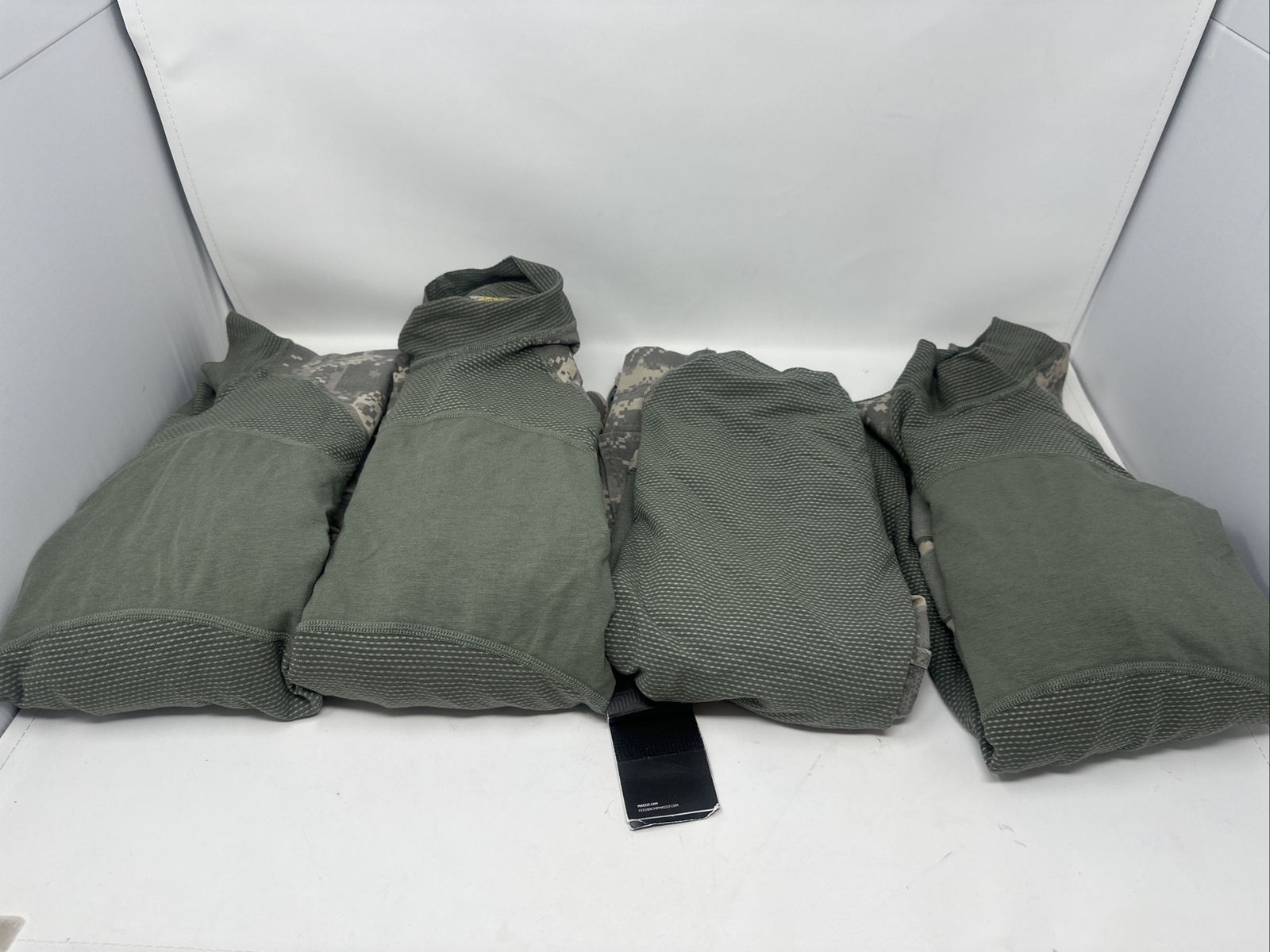 Lot Of 4 MASSIF DIGITAL CAMO ARMY COMBAT SHIRTS LONG SLEEVE MEN SIZE SMALL
