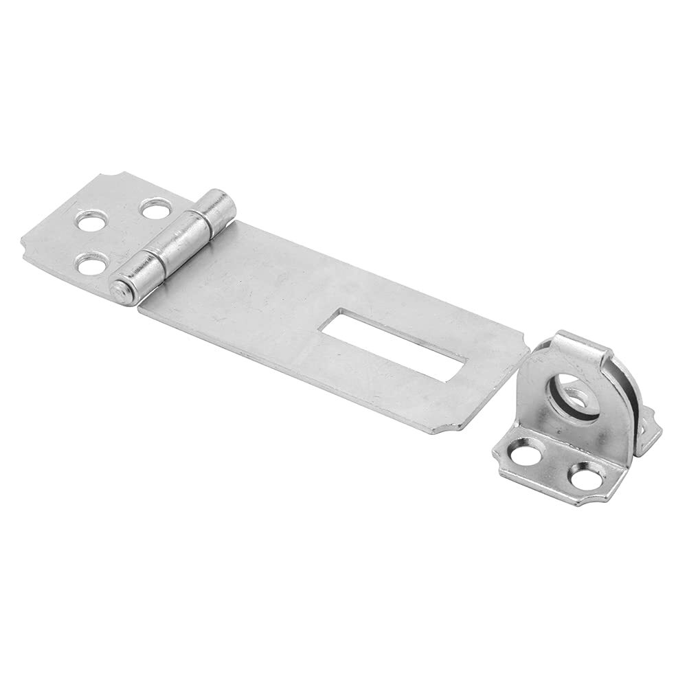 Mp5057 Safety Hasp 31/2 In. Steel Construction Zinc Plated Finish Fixed single