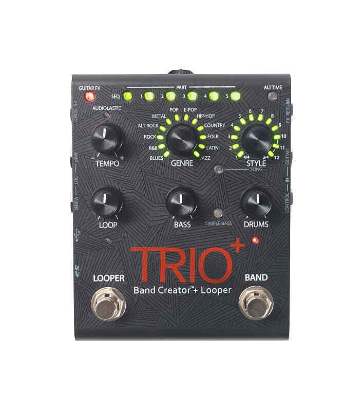 DigiTech TRIO+ Band Creator and Looper Pedal Trio Plus