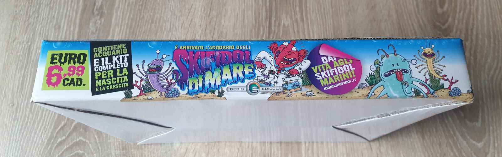 4 X SEALED BLISTER BOXES SEA SKIFIDOL RARE AQUARIUM BIRTH & GROWTH KIT