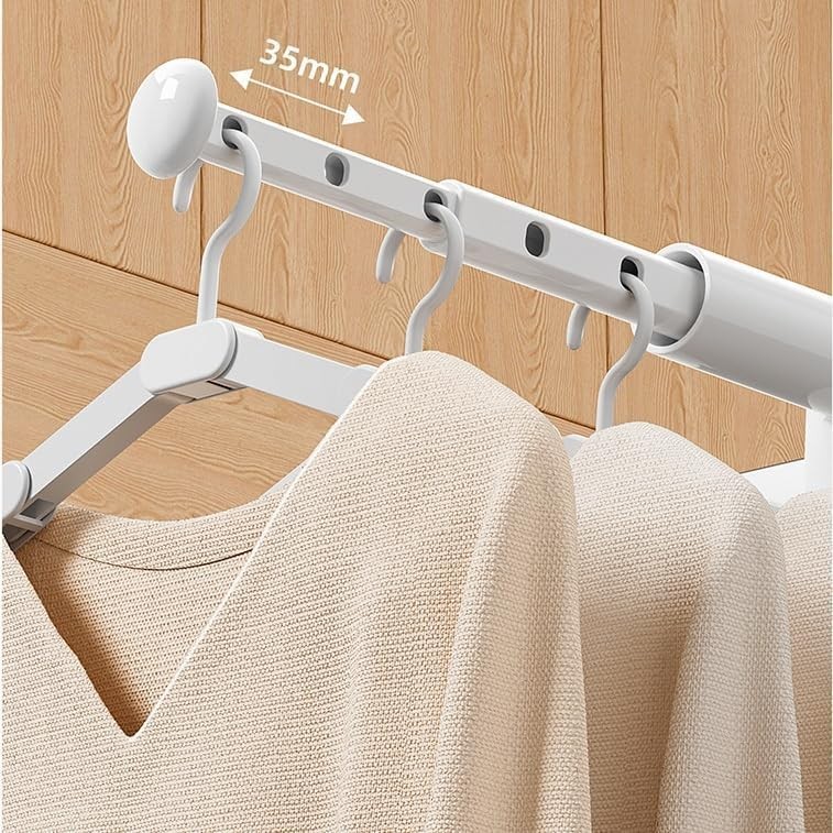 Travel Drying Rack for Clothes 2-Pack –Telescopic Rack mini Portable Collapsib
