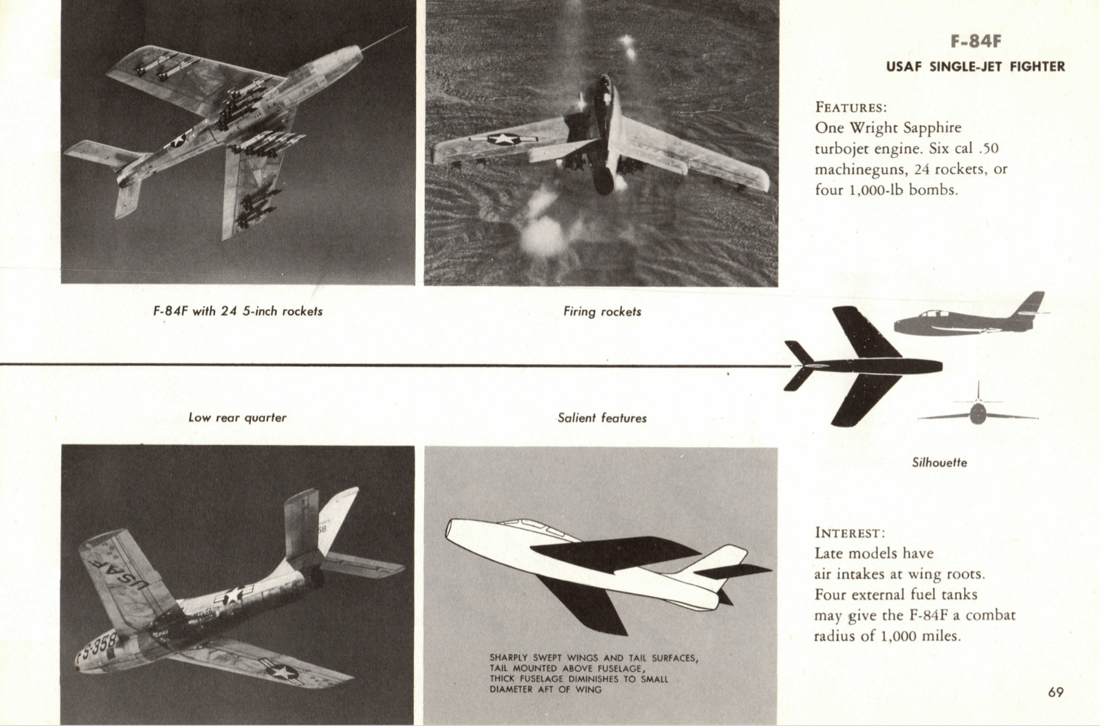 180 p. 1955 AF MANUAL 355-10 AIRCRAFT RECOGNITION FOR GROUND OBSERVER On Data CD
