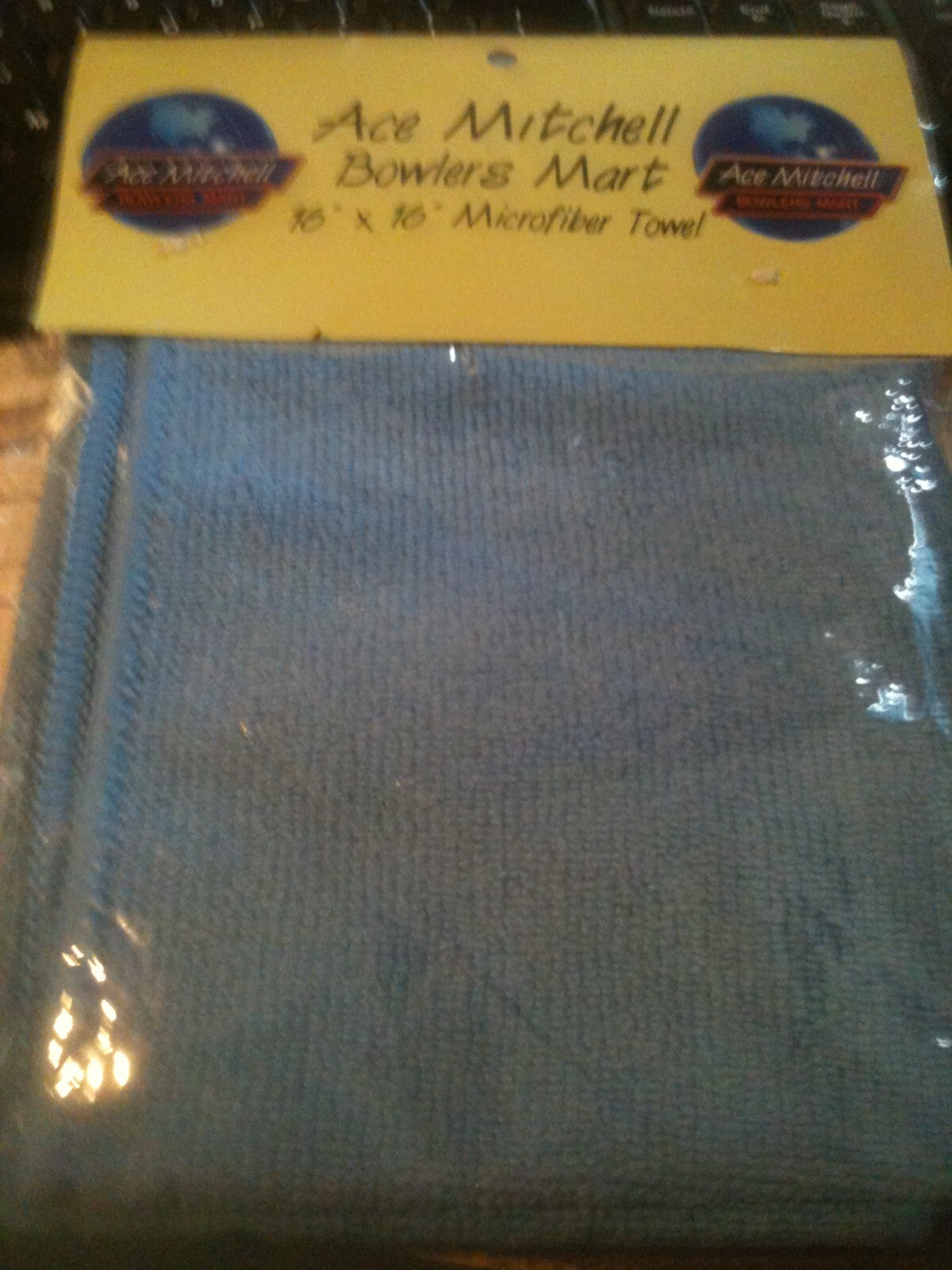 New 1 Microfiber Bowling Towel lite Blue w free ship in USA  $8.95
