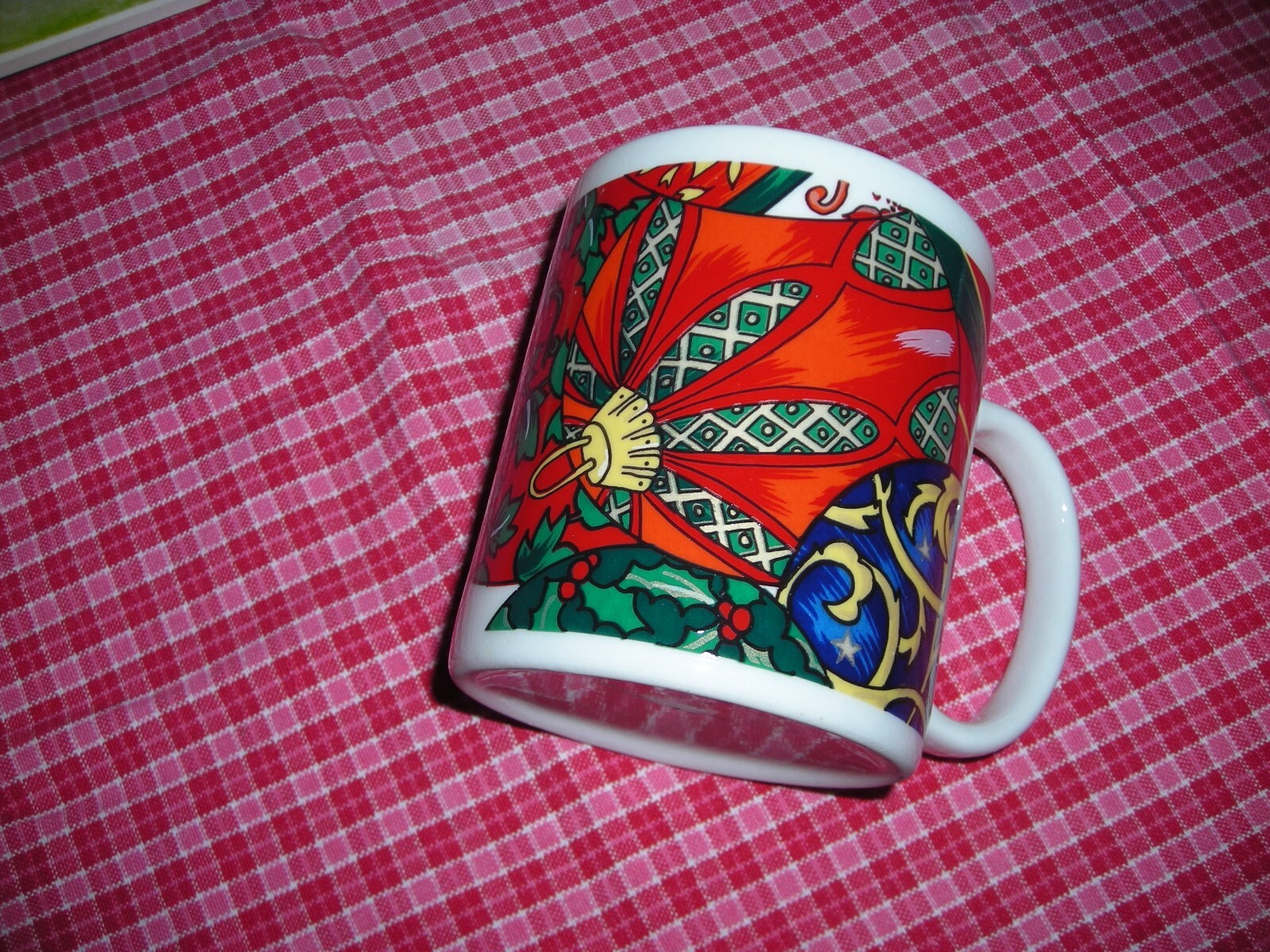 Holiday Elegance Christmas Ornaments MUG - NEW