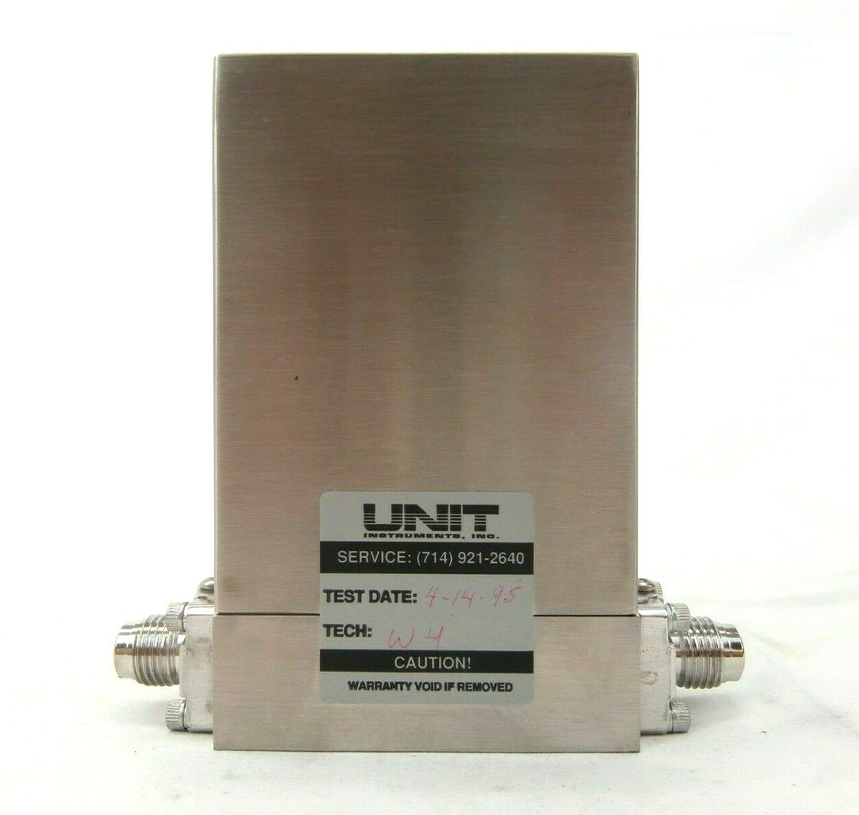 UNIT Instruments UFC-8160 Mass Flow Controller MFC 200 SCCM CF4 Working Spare