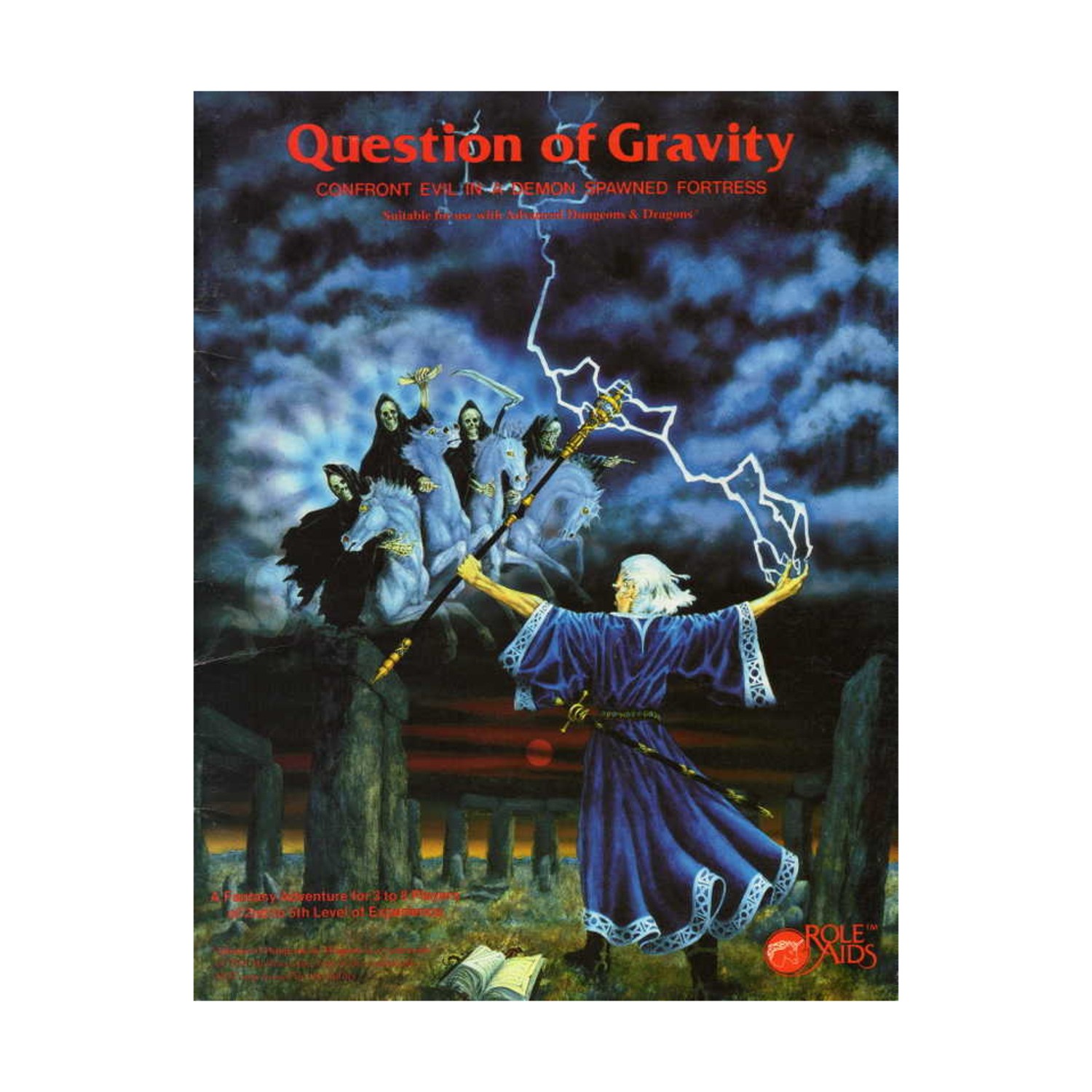 Mayfair Roleaids Question of Gravity, A VG+