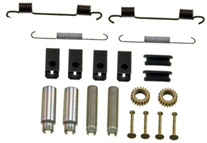 HW7327 Rear Parking Brake Hardware Kit Compatible with Select Dodge Models