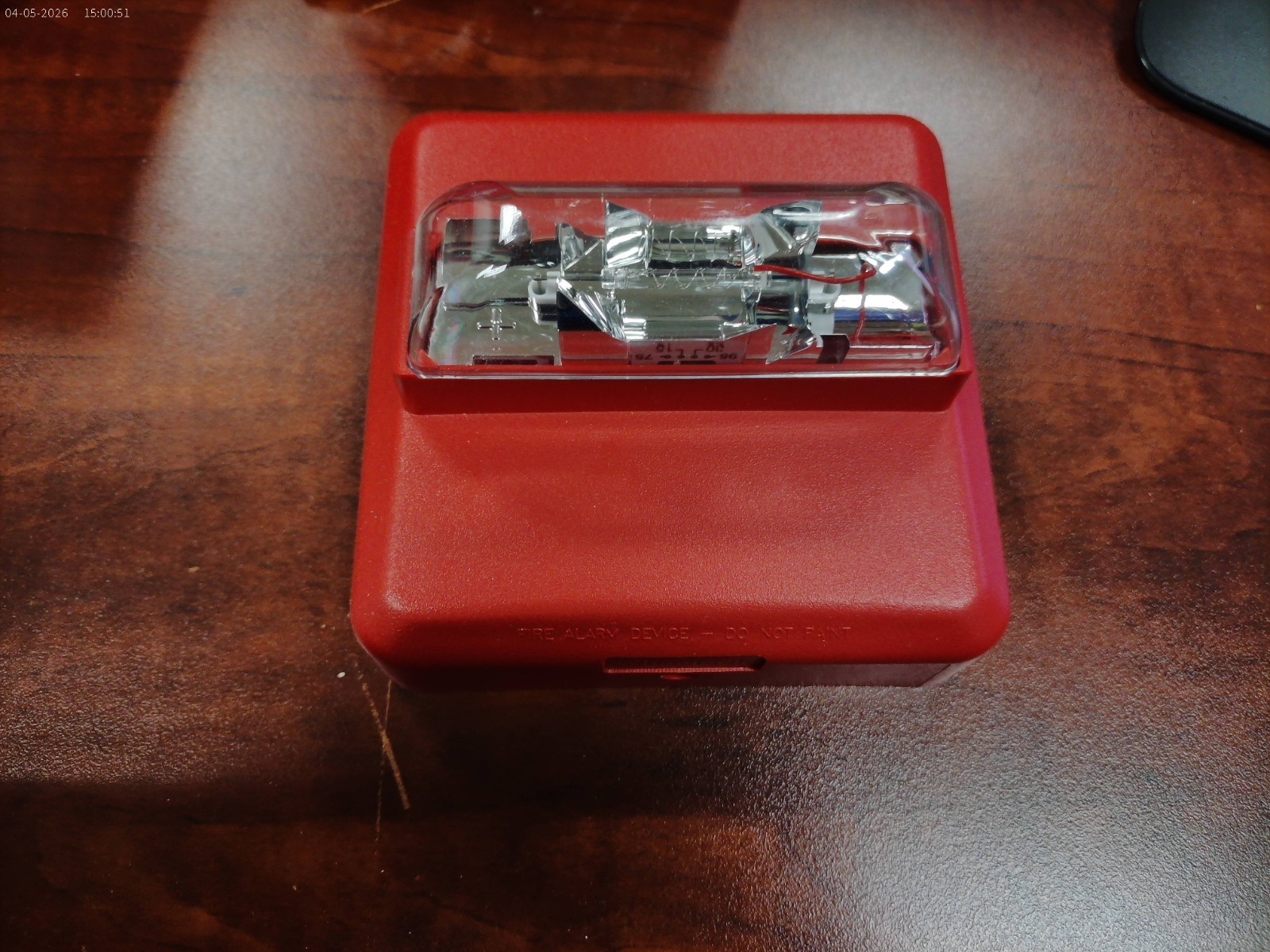 COOPER WHEELOCK ZRS-MCC-FR FIRE ALARM STROBE LIGHT