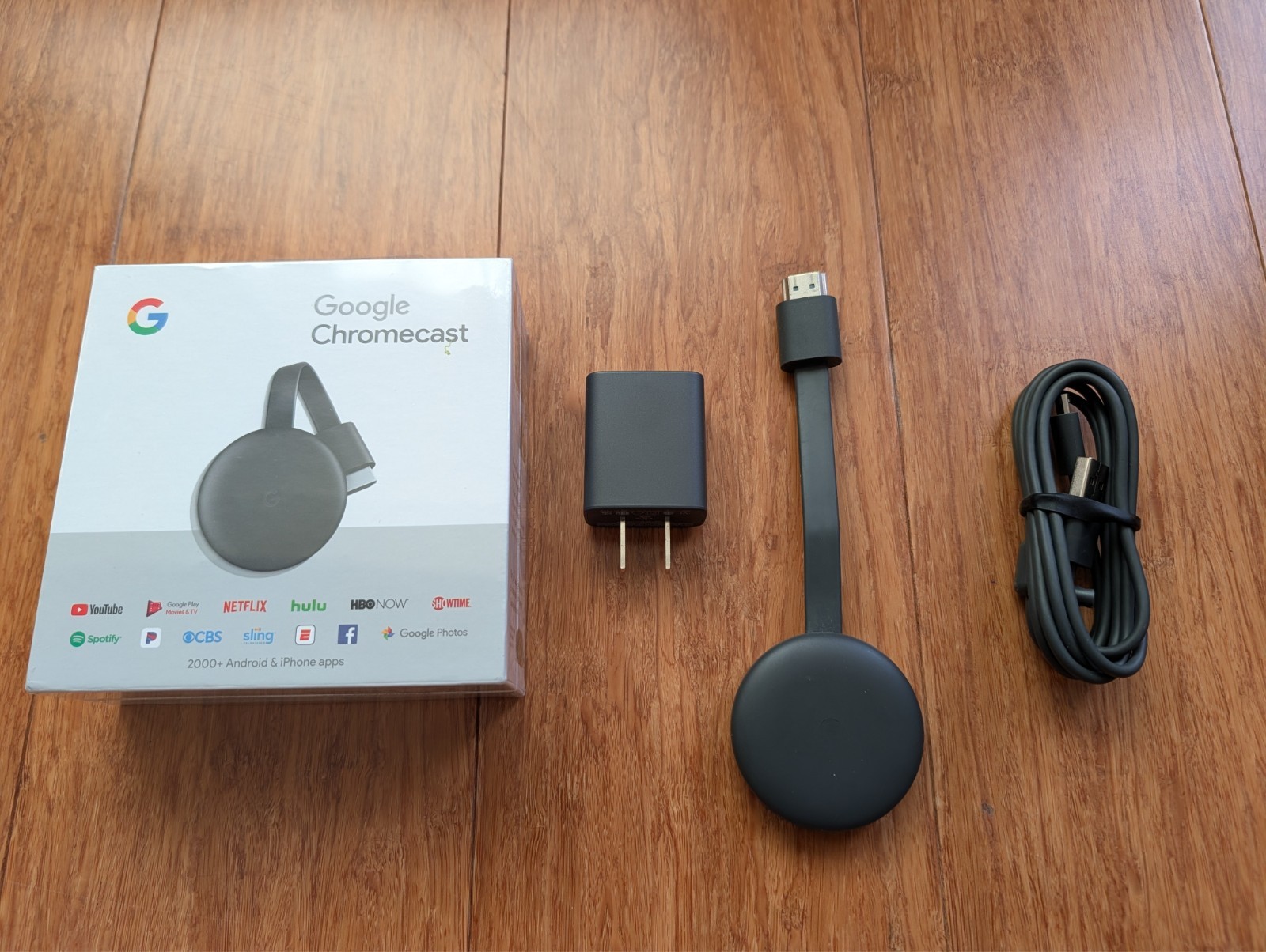 Google Chromecast 3rd Generation HDMI Streaming Media Player