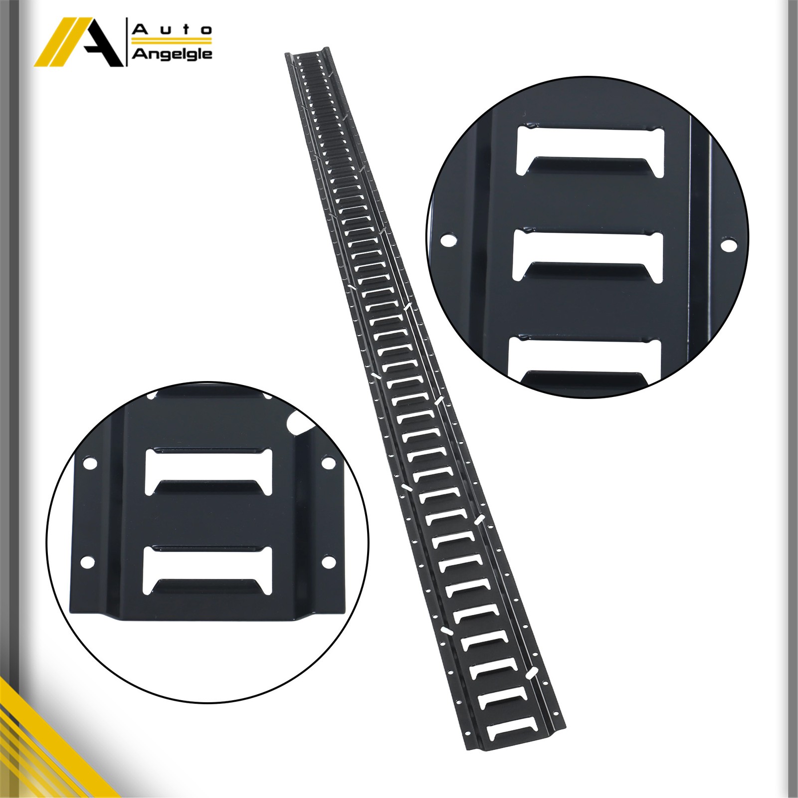 5 Pack 8' E Track Tie Down Rail Kit For Garages Vans Trailers Tie Downs