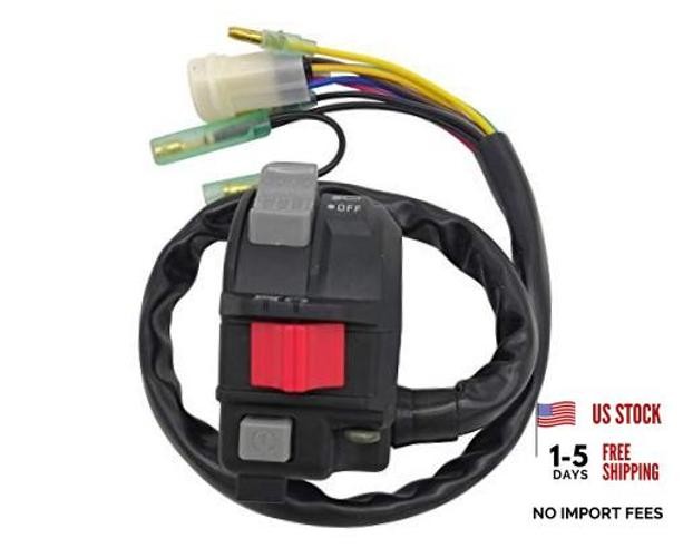 Left Handlebar Control Start Engine Run Off Headlight Switch for Yamaha Moto