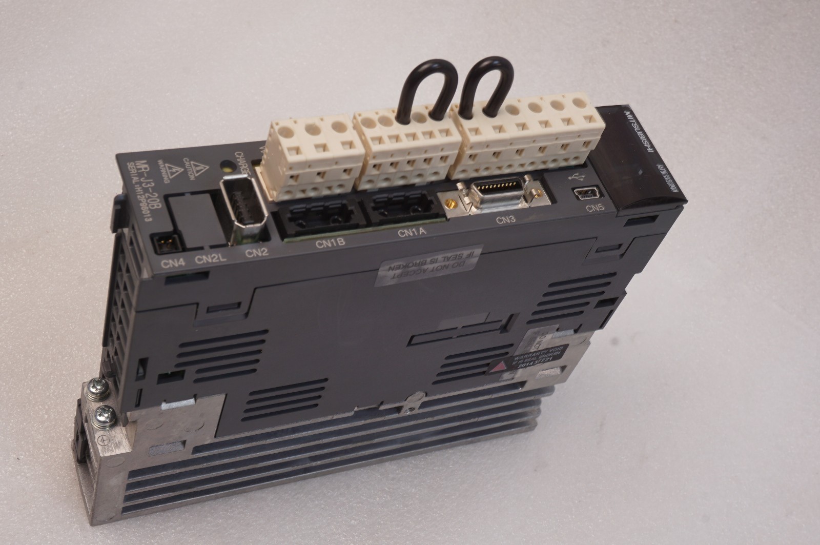 MITSUBISHI AC SERVO DRIVER  MR-J3-20B TESTED WORKING FREE SHIP