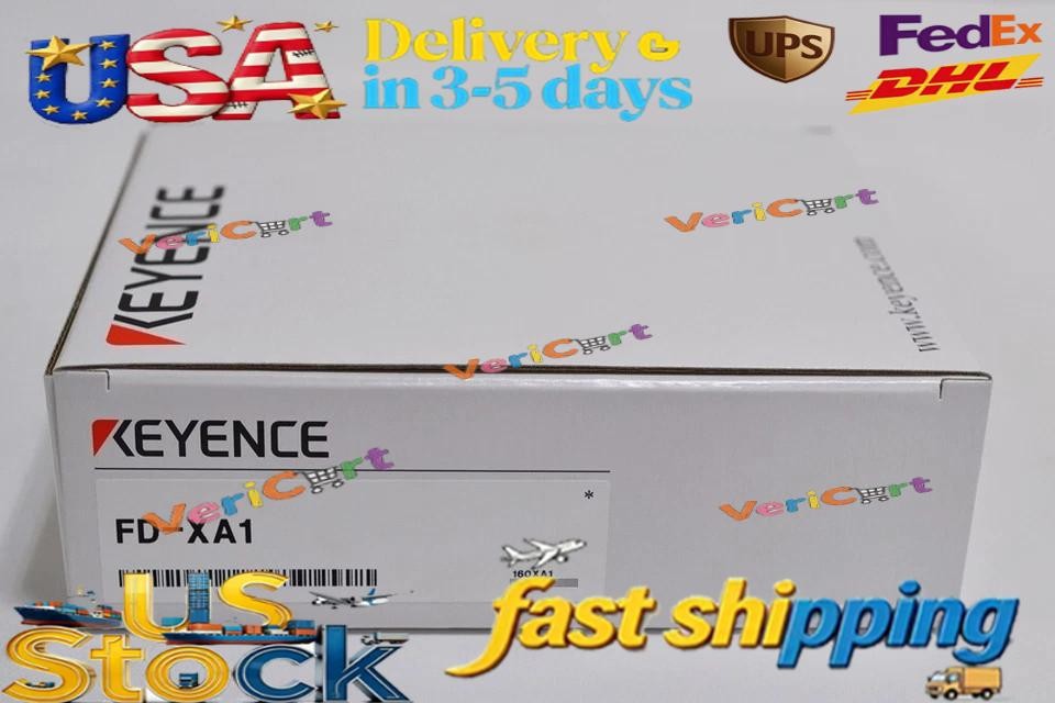 Keyence FD-XA1 Clamp-On Type Flow Sensor FD-X Series Controller Tested & Working