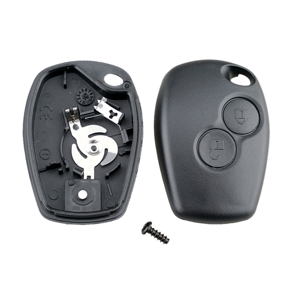 Practical ABS Material Black Key Shell Case for Renault Remote Control Key