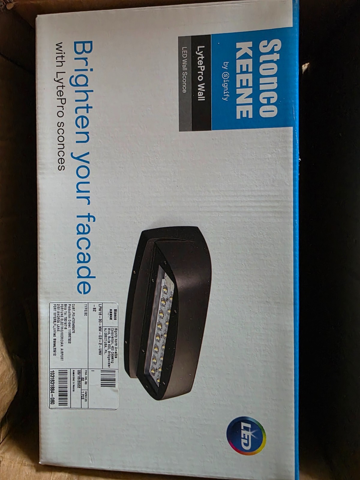 stoneco keene lytepro wall LPW16-30-NW-G3-2-UNV-B2