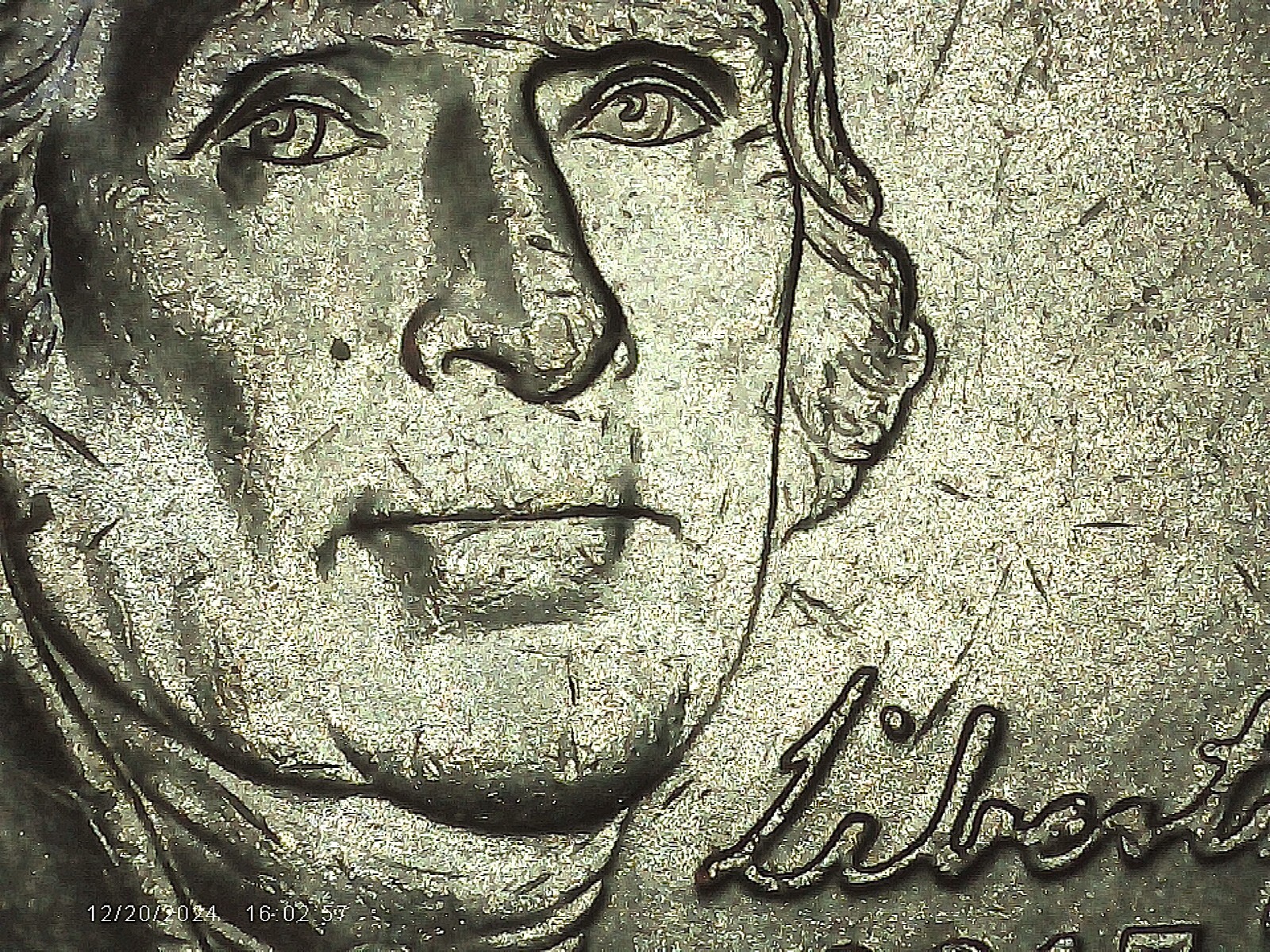 2017 - P - JEFFERSON NICKEL - OBVERSE & REVERSE - ***MULTI UNIQUE DIE CHIPS***