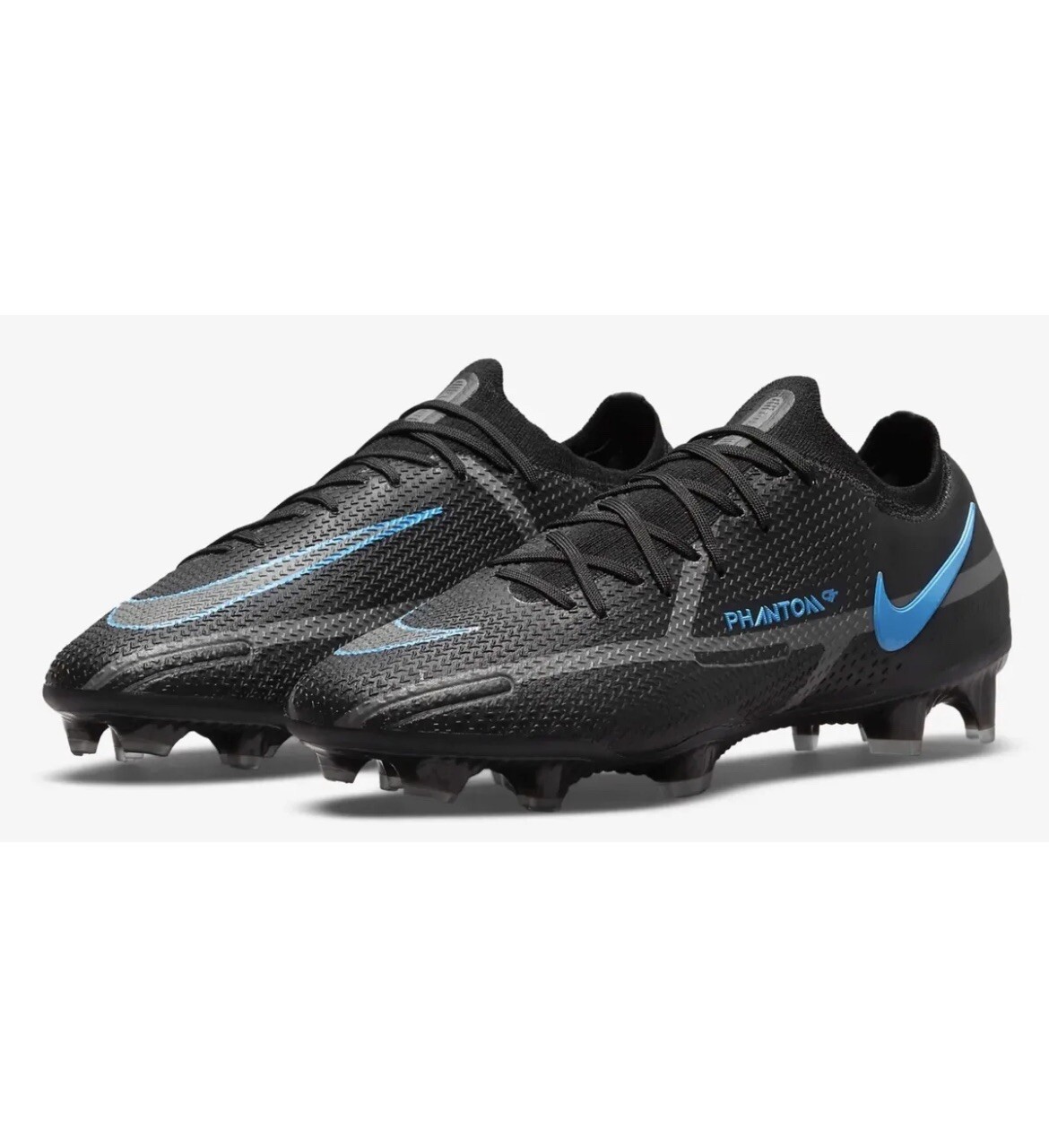 NIKE PHANTOM GT2 ELITE FG SOCCER CLEATS SHOES BLACK CZ9890-004 MENS SIZE 7
