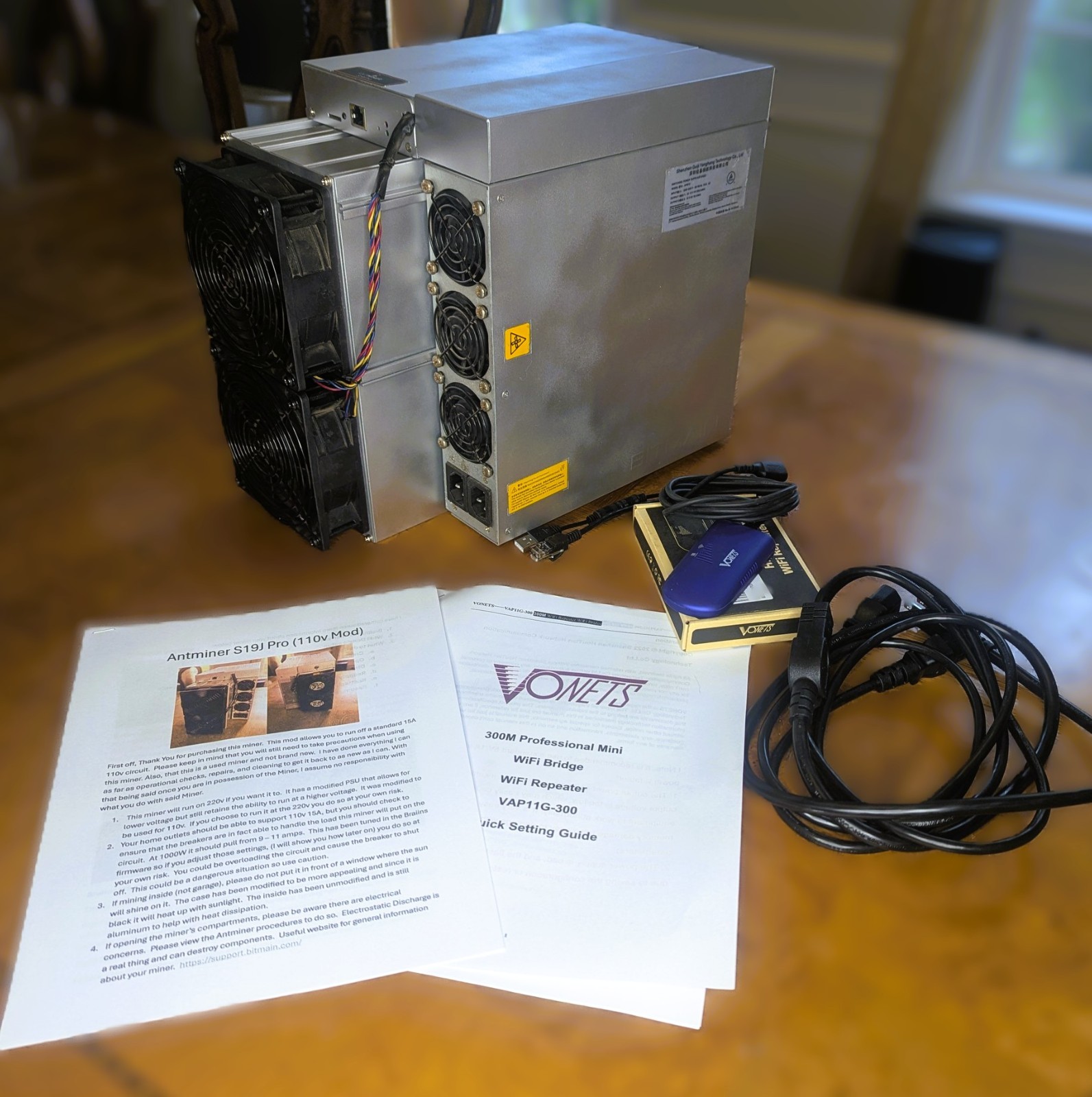 Antminer S19j Pro 110v Miner