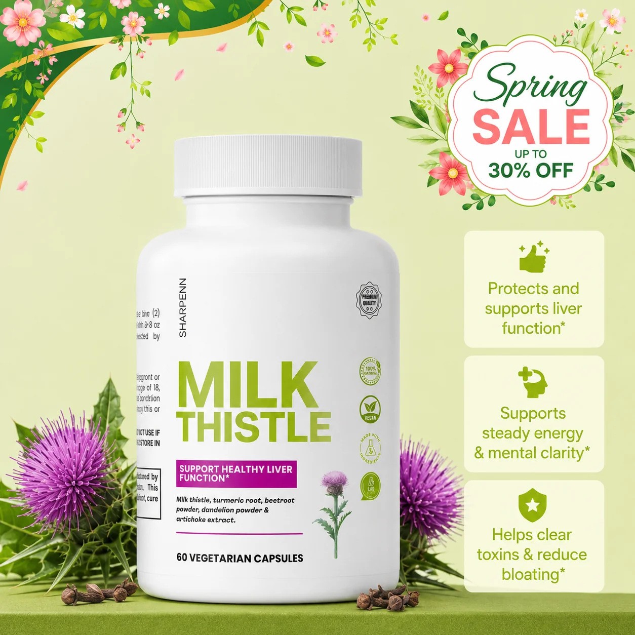 Milk Eczema Grass Capsules