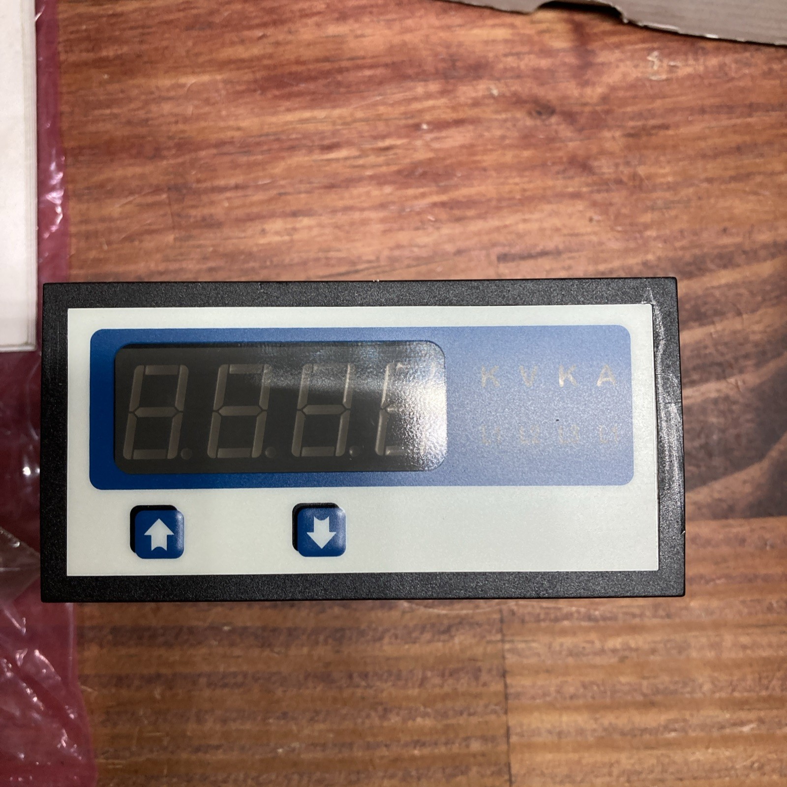 NIB RISH 1 Phase Programmable Digital Panel Meter 12G483 RISH DPM-PGDA