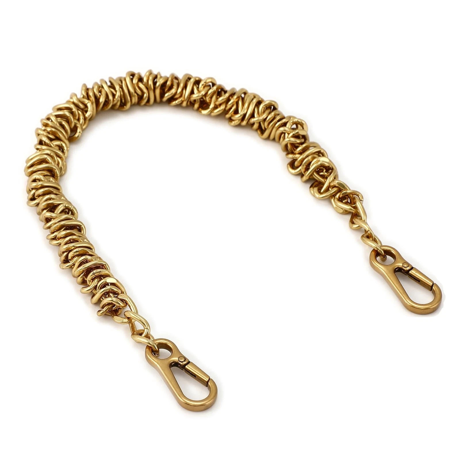 Metal Purse Bag Chain Strap replacement for Handbags Antique Gold 16 Inch