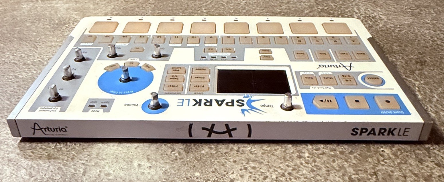 Arturia SparkLE Hybrid Drum Machine USB MIDI Controller WORKS No Encoder Knobs