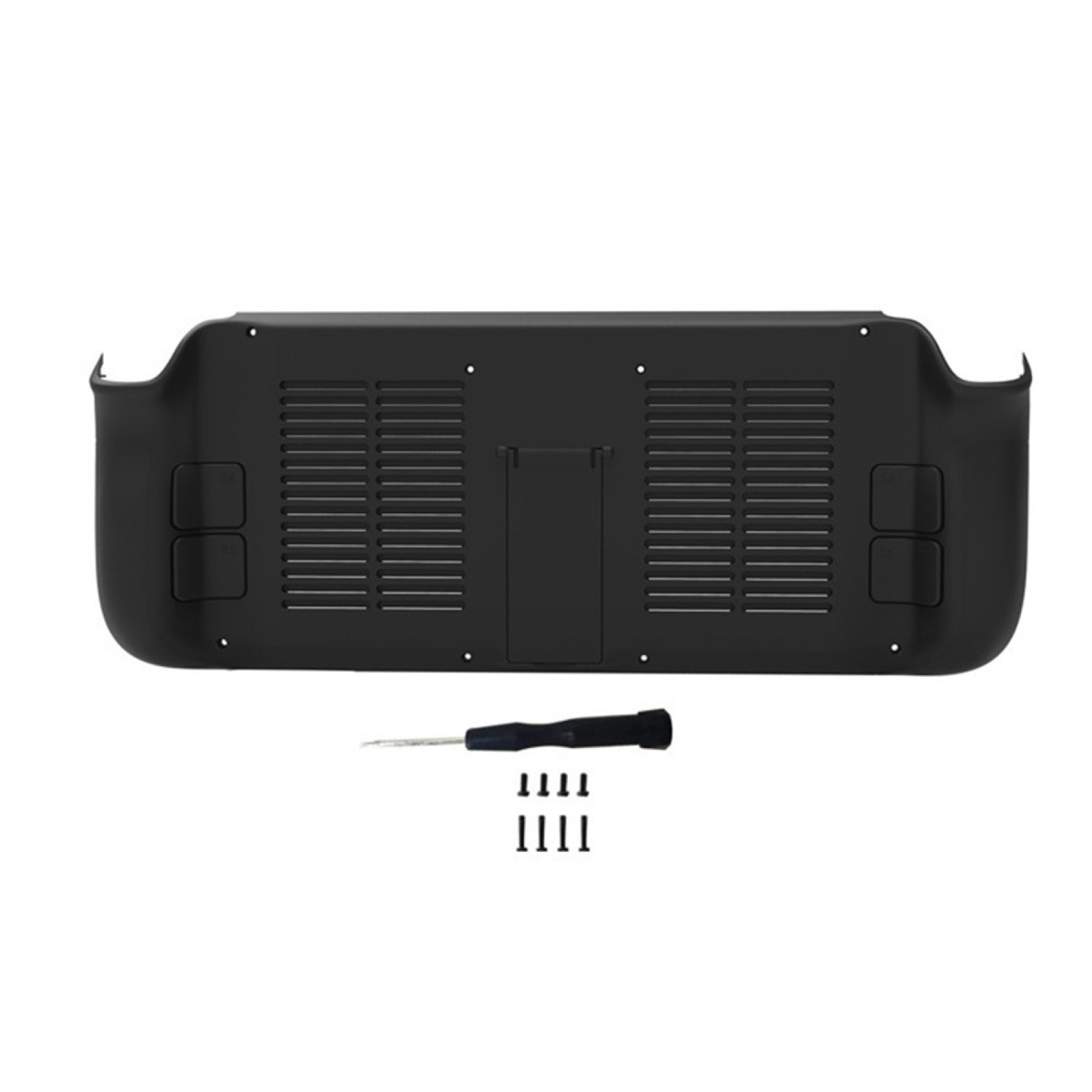 Game Console Cooling Backshell Protective Case with Bracket For Steam Deck E