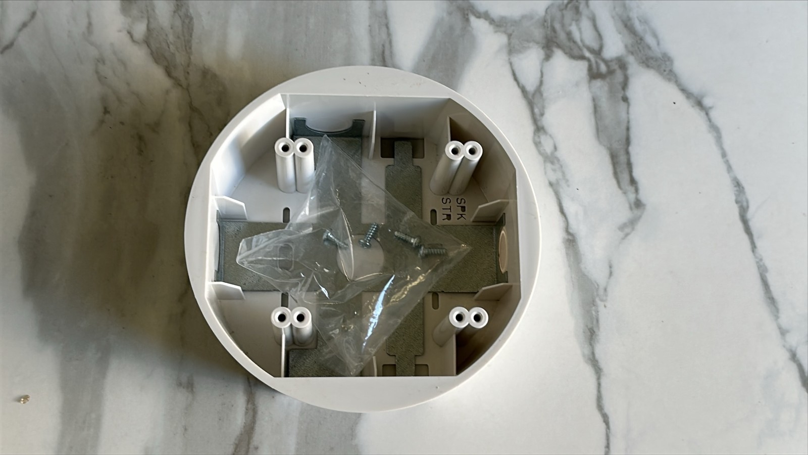 New Spectalert SBBCW Ceiling / Surface Mount Back Box - White
