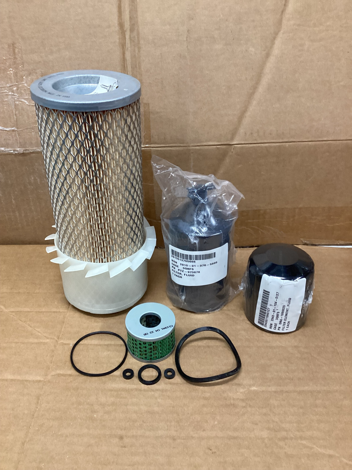 Engine Filter Service kit MEP-802A/3A 5/10KW TQG Gen-set pn#SS-ESK5/10/TQG