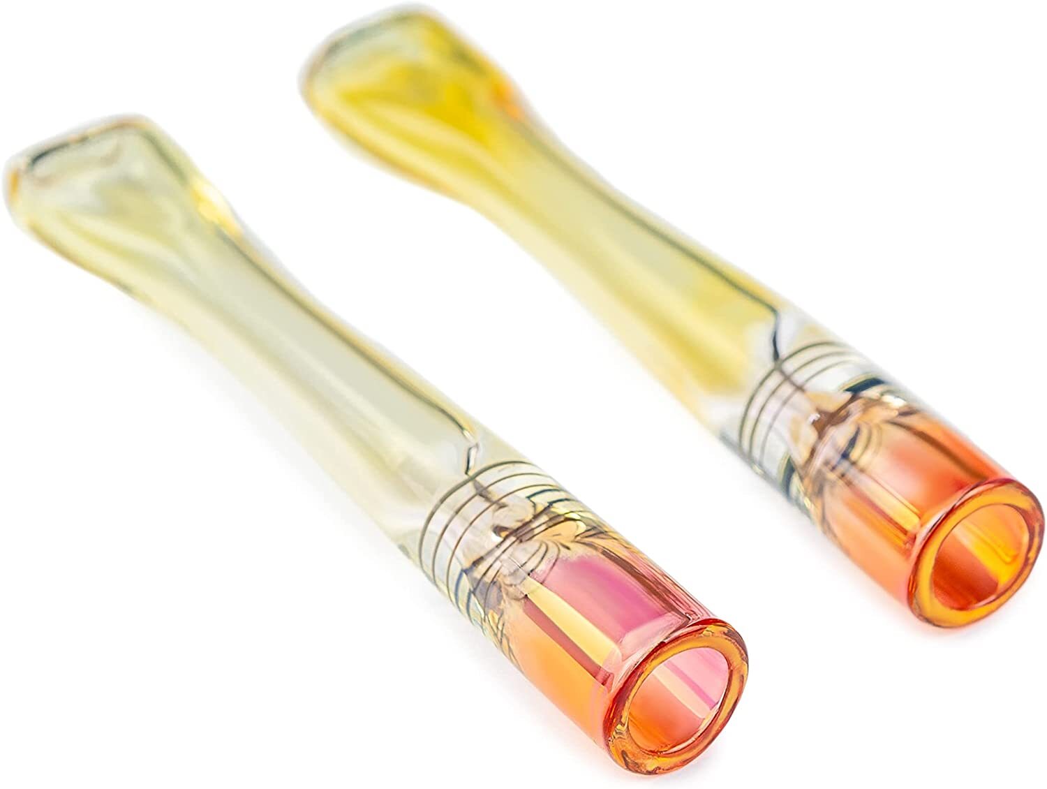 Dr. Watson - Glass Holder for Handmade Cigarettes, Roll-Ups , Set of 2