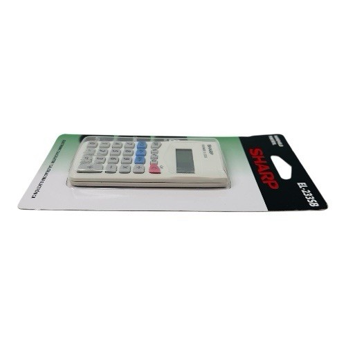 Sharp EL-233SB Handheld Compact Electronic Handheld Calculator 8 Digit