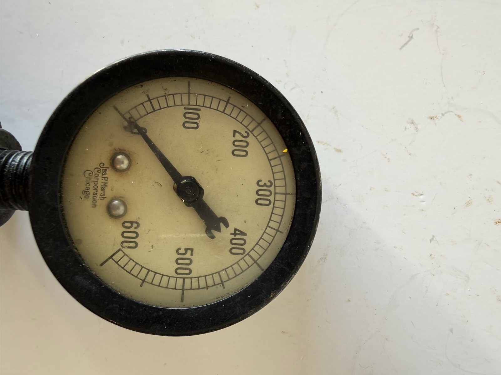 Vintage Jas. P. March Pressure Gauge