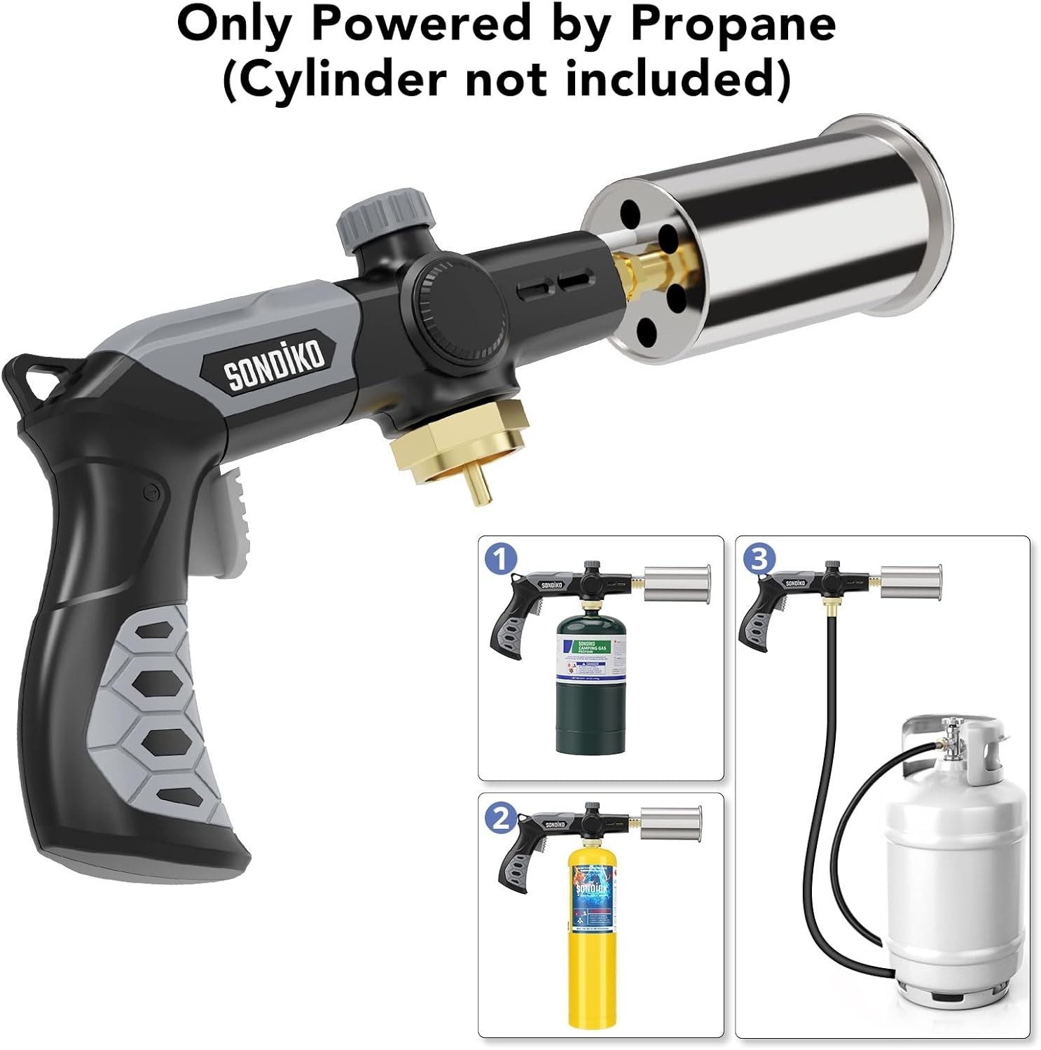 Innovative Propane Torch for Culinary Creativity