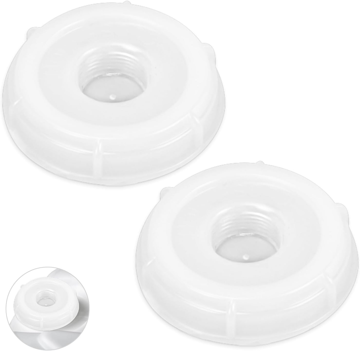 70Mm Replacement Carboy Cap for 5 Gallon Water Jugs, Plastic Screw Caps for Hedp