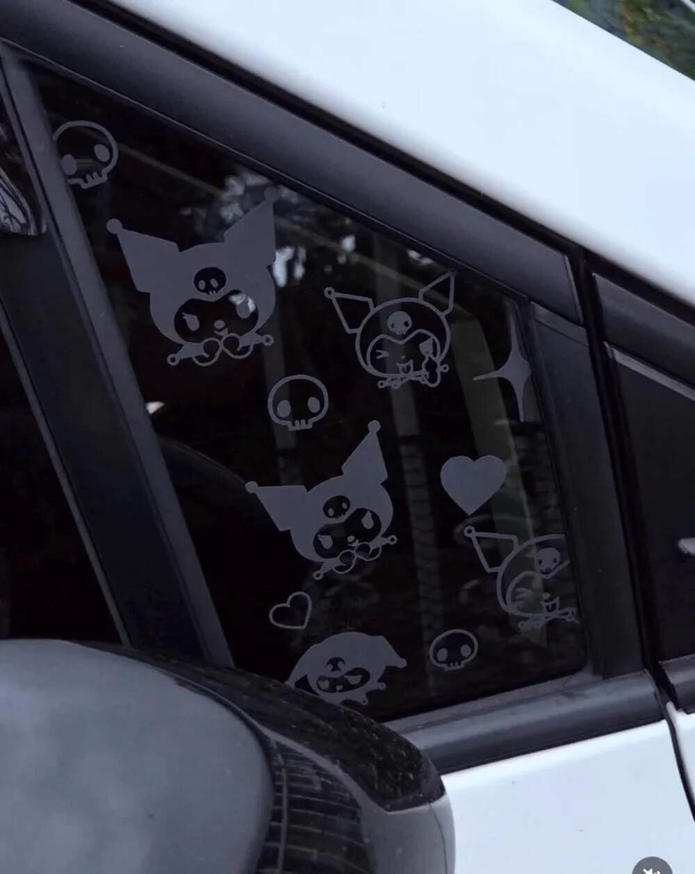 Kuromi Window Decals | Die Cut Vinyl Decal