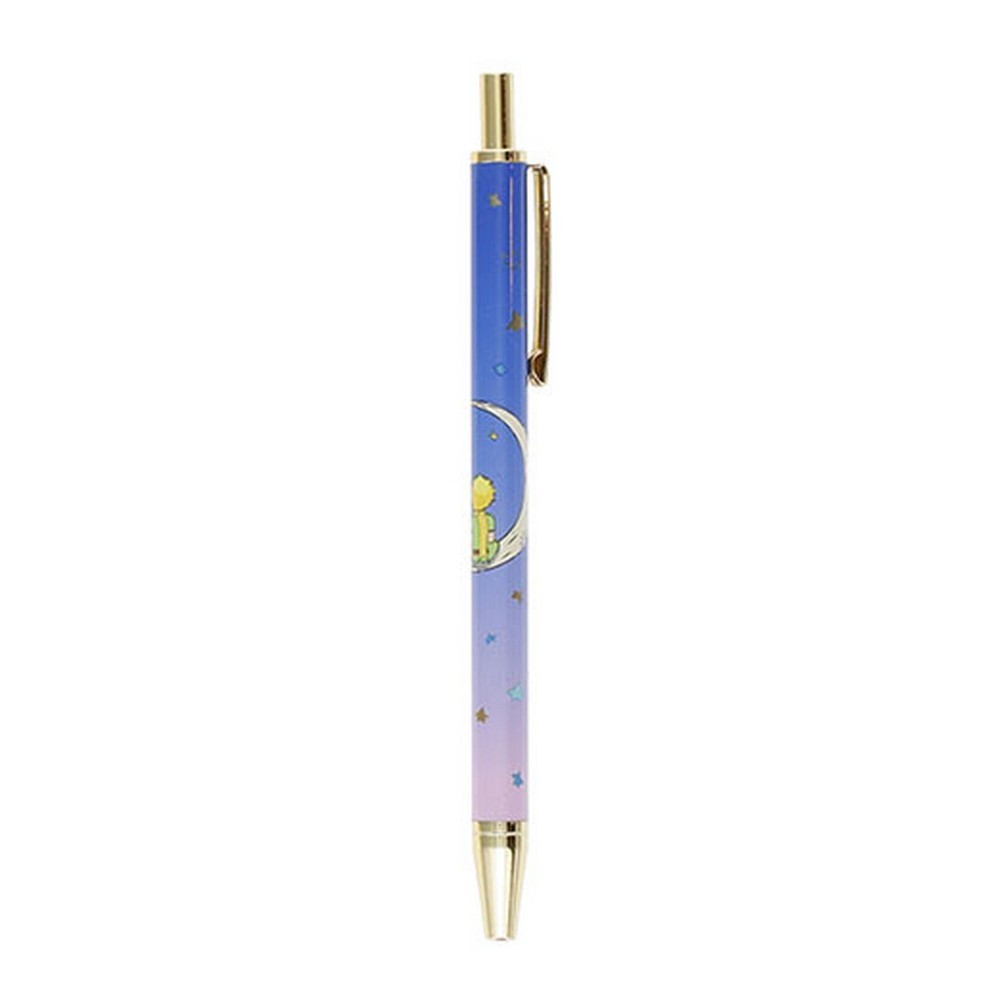 Retractable Ballpoint Pen with Kiub Figure, The Little Prince Sitting on the ...