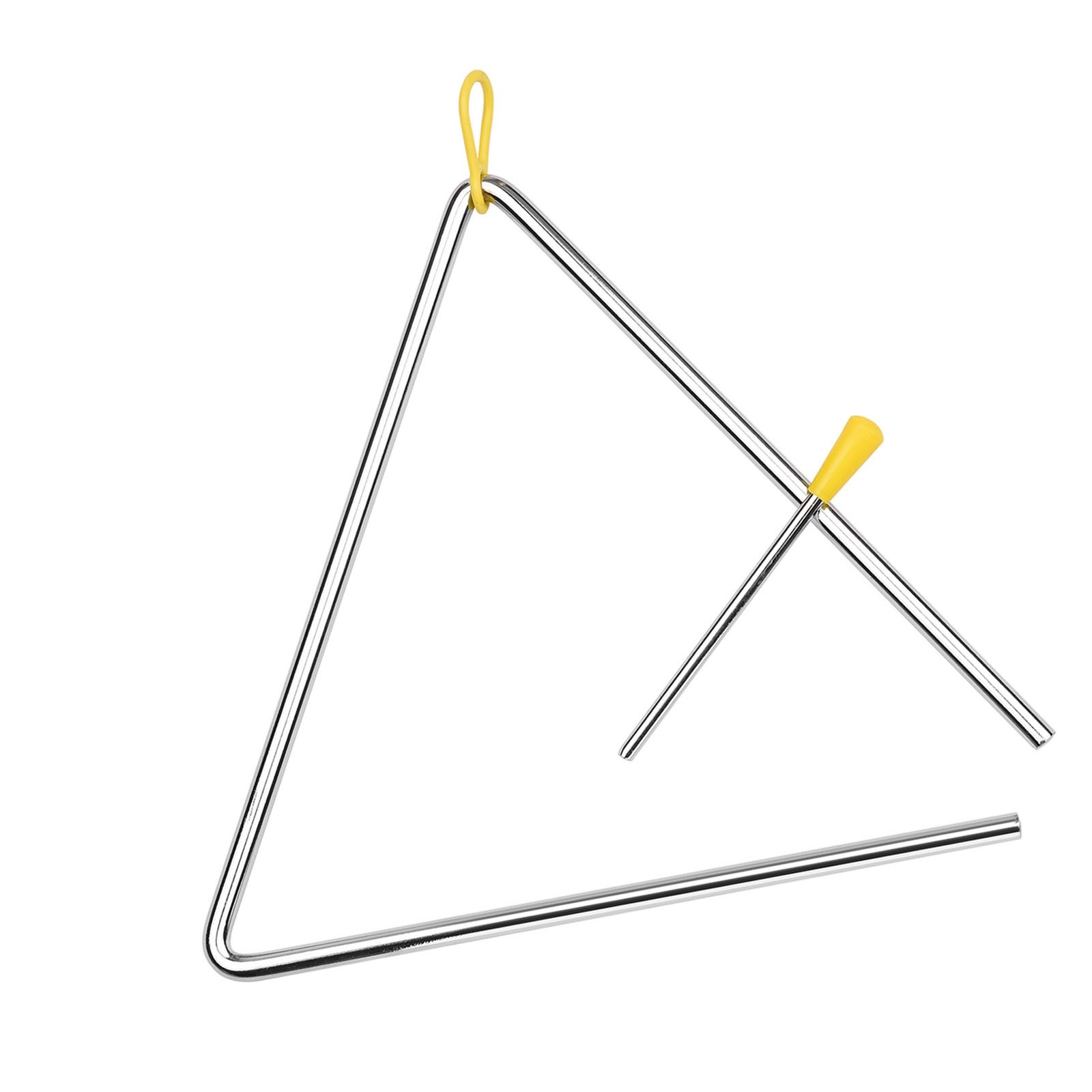 10 Inch Triangle Percussion Instrument With (Min Order 10 Pcs)