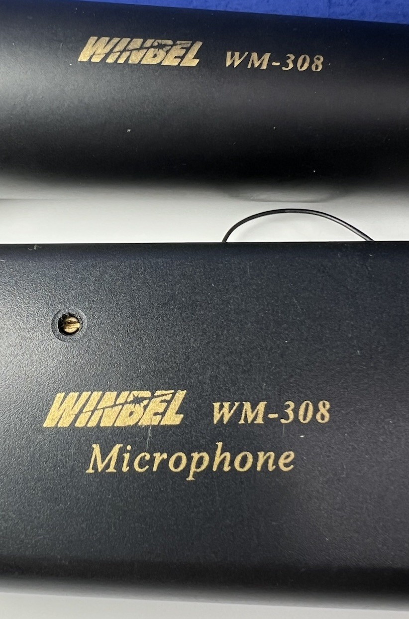 Winbel WM-308 Super Professional Microphone Black Wireless - Tested