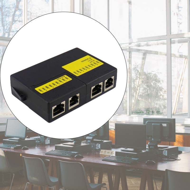 Mini Cable Tester LAN Cable Test Tools Networking Tool RJ45 RJ11