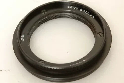 Leitz Leica Wetzlar BELLOWS II RING 16598 UOOZK FOR 90MM 2 SUMMICRON LENS