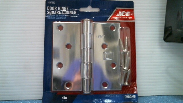 ACE 5297650 Door Hinge Square Corner, FREE SHIPPING