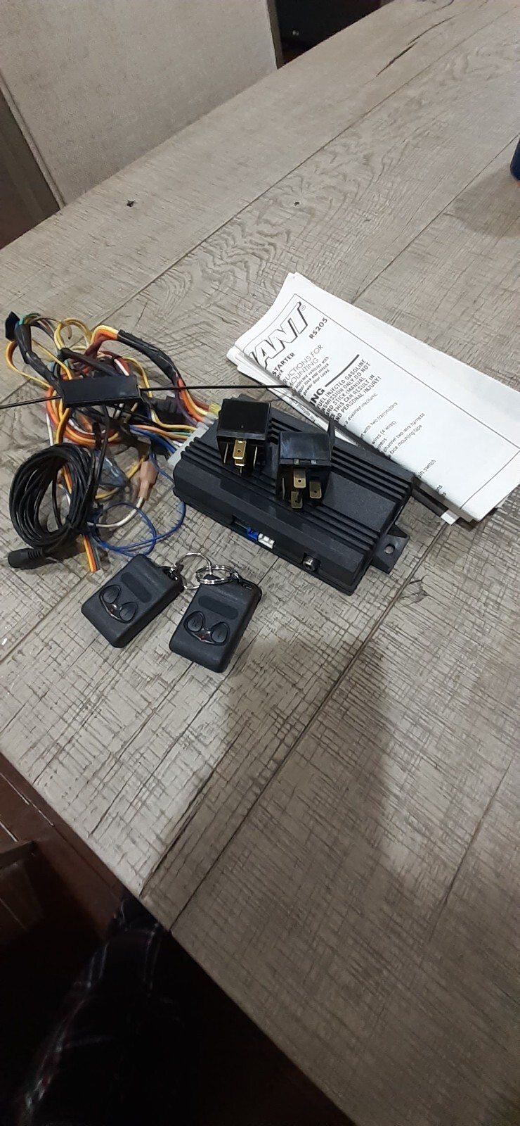 CAR REMOTE START SYSTEM KIT