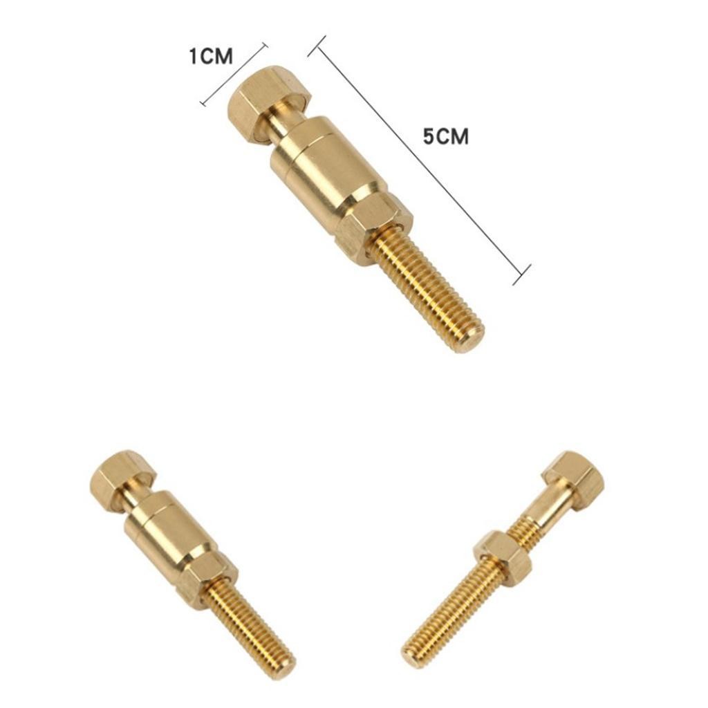 Metal Hexagon Nut Off Bolt Tricks Autorotation Close-Up