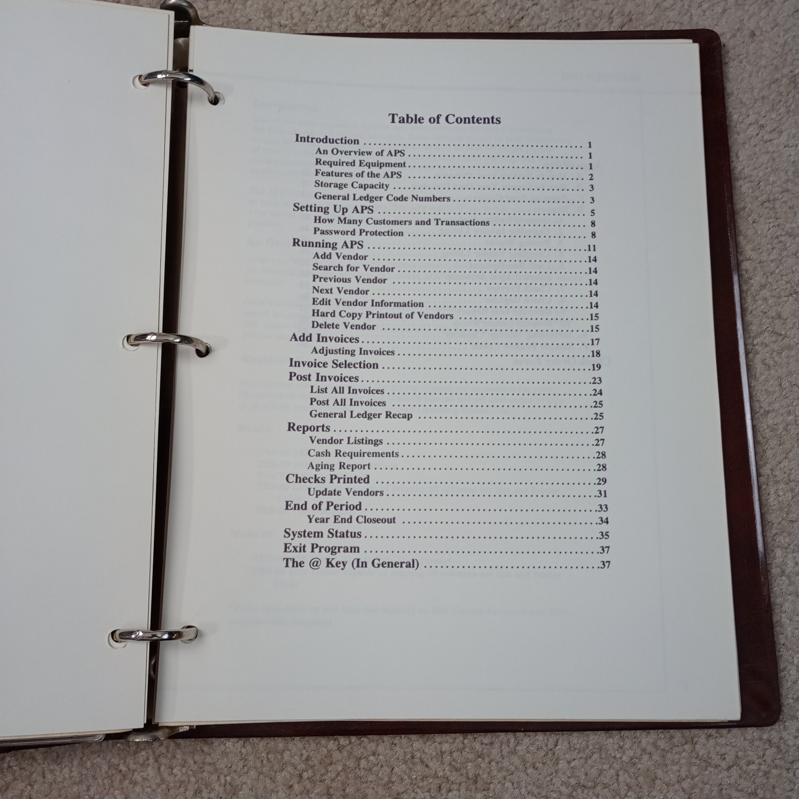 TRS-80 Software Library Lot Accounts Payable Editor Assembler Manual READ!!!