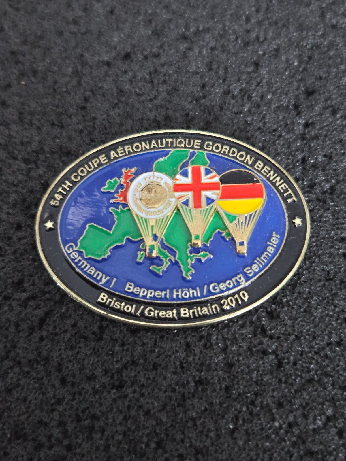 Gordon Bennett - Bristol / GB 2010 ➔ WARSTEINER Balloon Pin ➔ From Collection * 23653