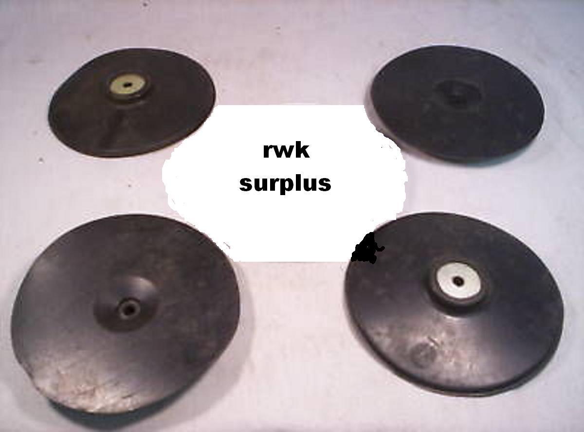 LOT OF 4 SANDING DISC BACKING PAD ONLY FOR 5" DISC NOS