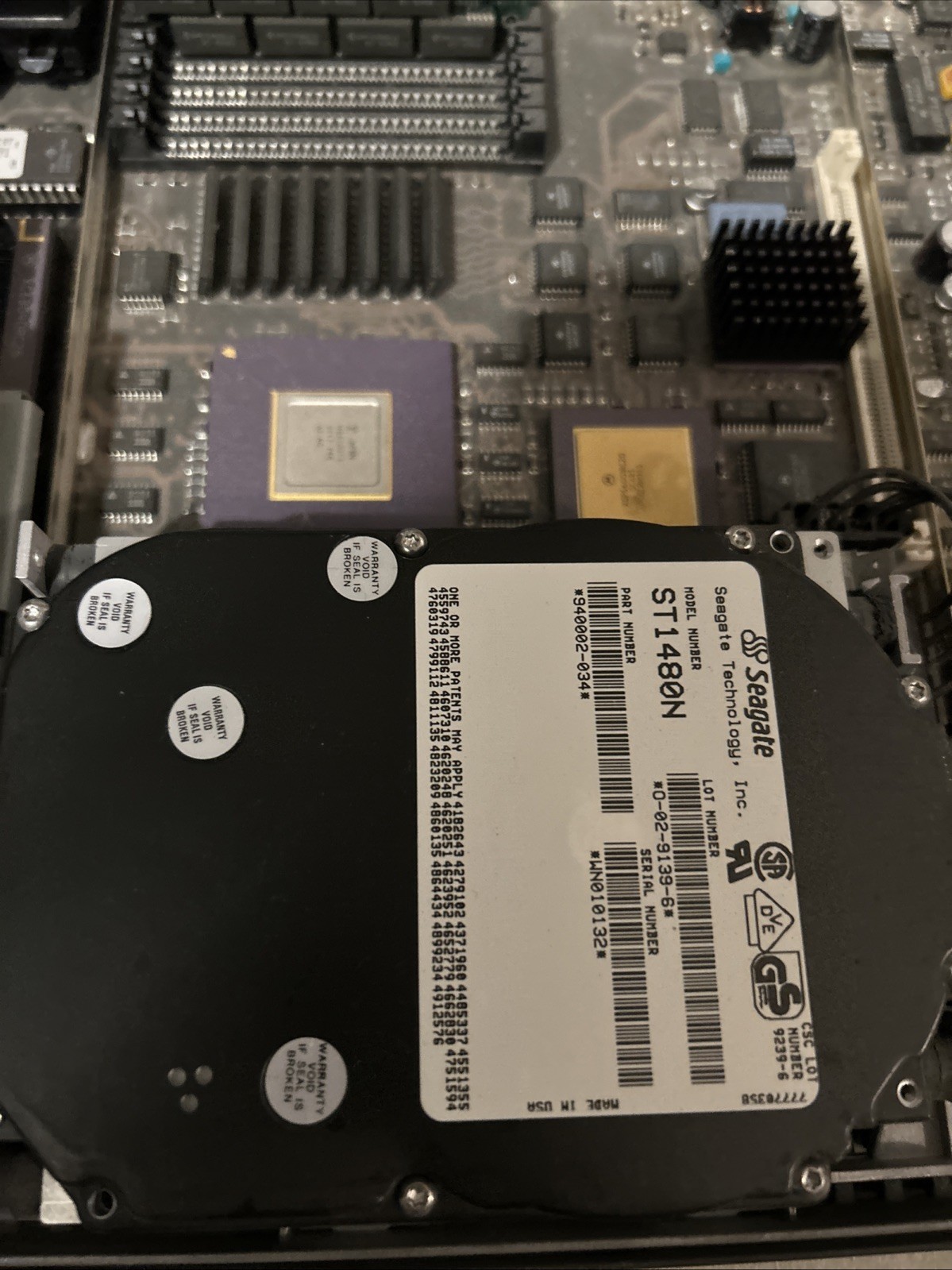 NeXT Computer NeXTstation Mono Model N1100 - Incomplete Powers Up - As Is Read