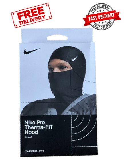 Nike Pro Therma-Fit Hyperwarm Hood Ski Mask Black SHIPMENT SAME DAY!