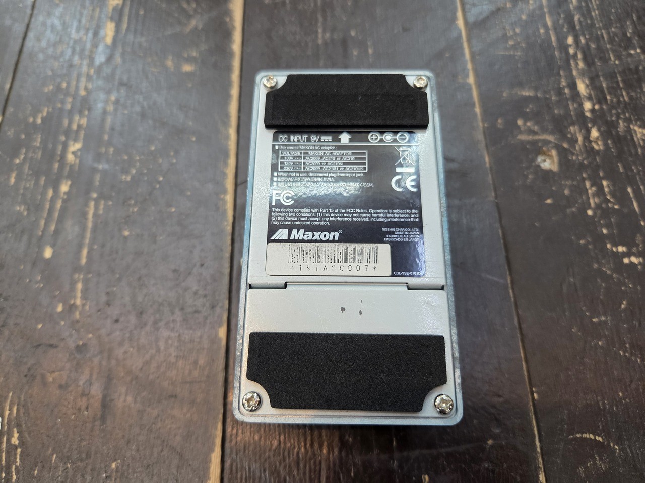 Maxon ASC10 Vintage Analog Delay Guitar Effects Pedal Used