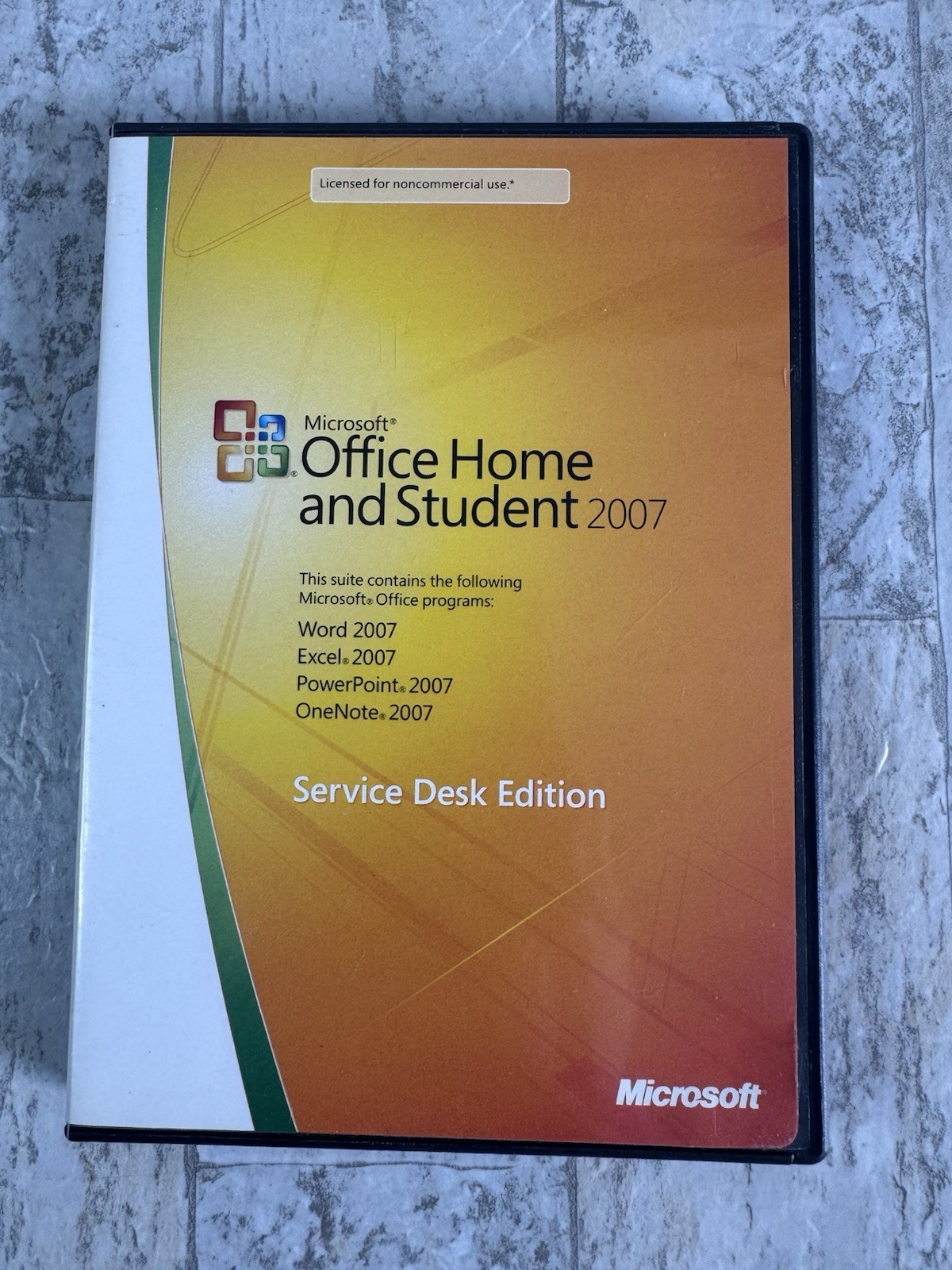Microsoft Office Home and Student 2007 Service Desk Edition with Product Key